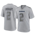 D.Cowboys #2 Cobie Durant Player Gray Atmosphere Fashion Home Game STECN Stitched Jerseys