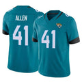 J.Jaguars #41 Josh Hines-Allen Player Teal Vapor F.U.S.E. Limited Home Game STECN Stitched Jerseys