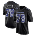 D.Cowboys #78 Terence Steele Player Carbon Black Fashion Home Game STECN Stitched Jerseys