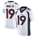 D.Broncos #19 Marvin Mims Jr. Player White Vapor Untouchable Limited Home Game STECN Stitched Jerseys