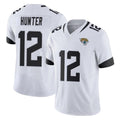 J.Jaguars #12 Travis Hunter Player White Vapor F.U.S.E. Limited Home Game STECN Stitched Jerseys