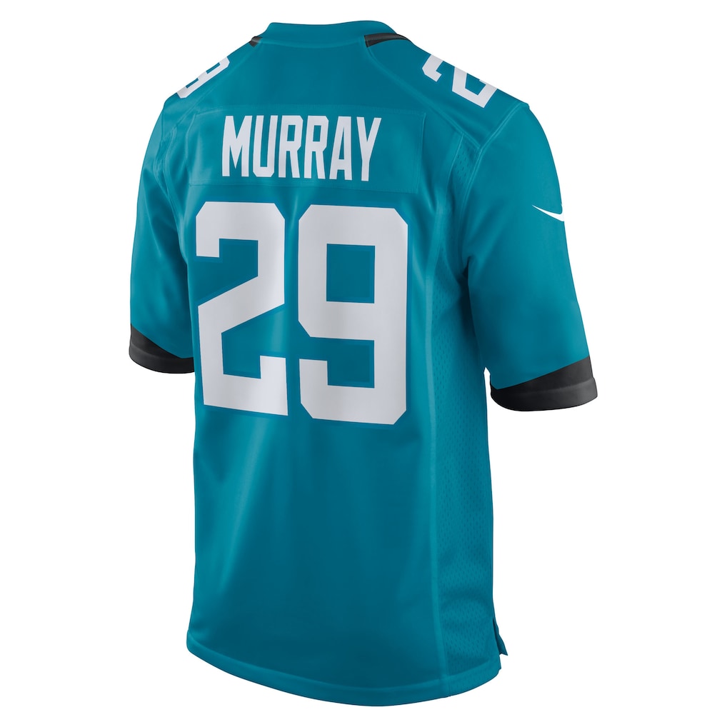 STECN J.Jaguars #29 Eric Murray Teal Team Game Jersey