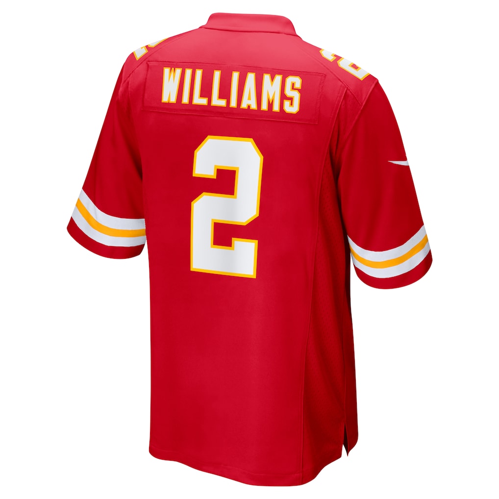 STECN KC.Chiefs #2 Joshua Williams Red Game Jersey