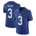 NY.Giants #3 Abdul Carter Player Royal Limited Vapor Untouchable Home Game STECN Stitched Jerseys