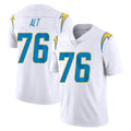 LA.Chargers #76 Joe Alt Player White Limited Vapor Untouchable Home Game STECN Stitched Jerseys