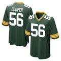 GB.Packers #56 Edgerrin Cooper Player Green Home Game STECN Stitched Jerseys
