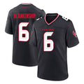 H.Texans #6 Reed Blankenship Player Navy Team Home Game STECN Stitched Jerseys