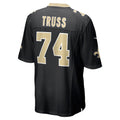 STECN NO.Saints #74 Xavier Truss Black Team Game Jersey