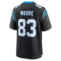 STECN C.Panthers #83 David Moore Black Game Jersey