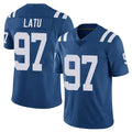 IN.Colts #97 Laiatu Latu Player Royal Limited Vapor Untouchable Home Game STECN Stitched Jerseys