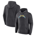 LA.Chargers ## Chargers Blank Player Gray Pullover Hoodies Home Game STECN Stitched Jerseys