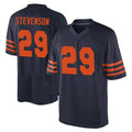 C.Bears #29 Tyrique Stevenson Player Navy Blue Alternate Game STECN Stitched Jerseys