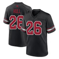 A.Cardinals #26 Evan Hull Player Black Alternate Game STECN Stitched Jerseys