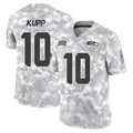 S.Seahawks #10 Cooper Kupp Player Arctic Camo Limited Salute To Service Home Game STECN Stitched Jerseys