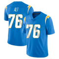LA.Chargers #76 Joe Alt Player Blue Limited Vapor Untouchable Home Game STECN Stitched Jerseys