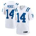 IN.Colts #14 Alec Pierce Player White Home Game STECN Stitched Jerseys