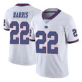 NY.Giants #22 Najee Harris Player White Color Rush Home Game STECN Stitched Jerseys