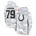 IN.Colts #79 Bernhard Raimann Player Arctic Camo Salute to Service Hoodies Limited Game STECN Stitched Jerseys