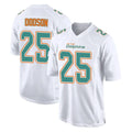 M.Dolphins #25 Tyrel Dodson Player White Fashion Home Game STECN Stitched Jerseys