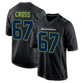 S.Seahawks #67 Charles Cross Player Black Limited Fashion Home Game STECN Stitched Jerseys