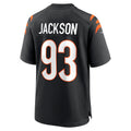STECN C.Bengals #93 McKinnley Jackson Black Game Jersey