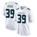 S.Seahawks #39 Ty Okada Player White Tundra Fashion Home Game STECN Stitched Jerseys
