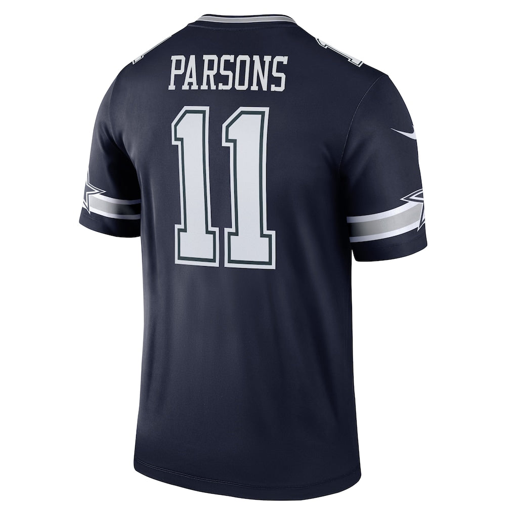 STECN D.Cowboys #11 Micah Parsons Navy Legend Player Performance Top Jersey