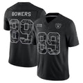 STECN LV.Raiders #89 Brock Bowers Player Black Limited 2026 Salute to Service Home Game Stitched Jerseys