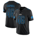 D.Lions #46 Jack Campbell Player Black Impact Limited Home Game STECN Stitched Jerseys