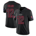 H.Texans #12 Nico Collins Player Black Impact Limited Game STECN Stitched Jerseys