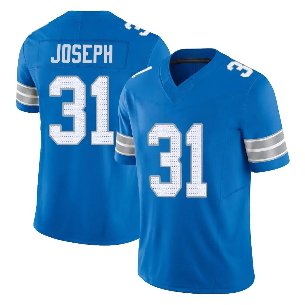 D.Lions #31 Kerby Joseph Player Blue Limited Vapor F.U.S.E. Alternate Home Game STECN Stitched Jerseys