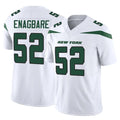 NY.Jets #52 Kingsley Enagbare Player White Limited Vapor F.U.S.E. Home Game STECN Stitched Jerseys
