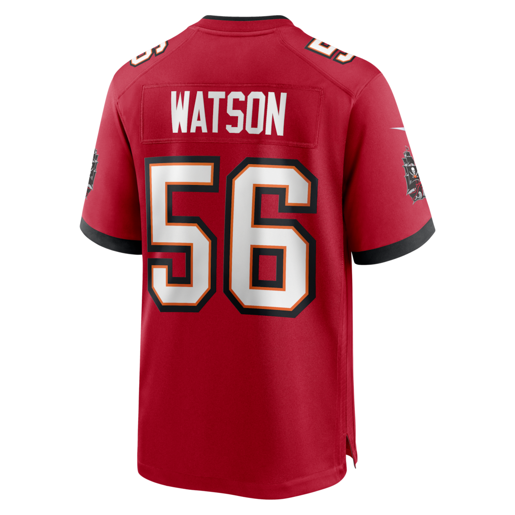 STECN TB.Buccaneers #56 Desmond Watson Red Team Game Jersey