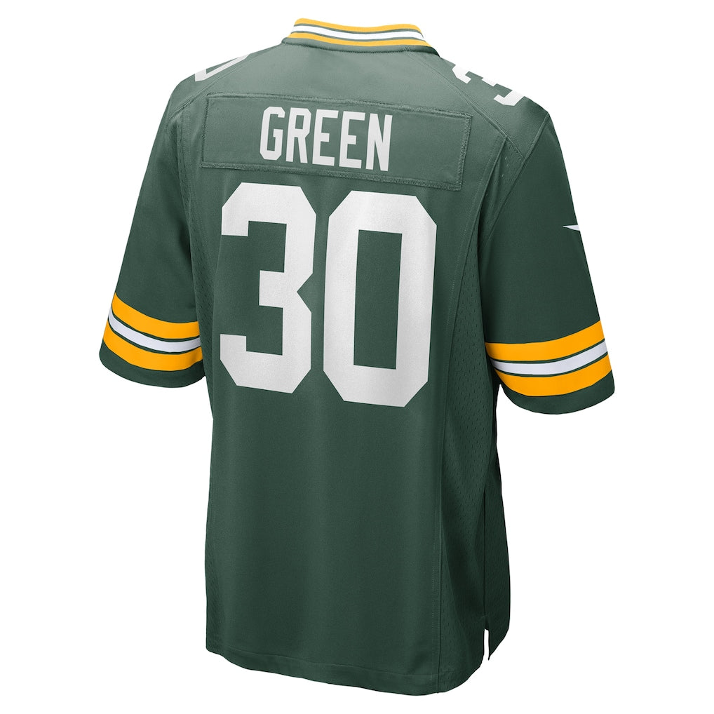 STECN GB.Packers #30 Ahman Green Green Team Retired Player Game Jersey