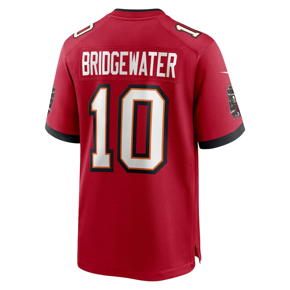 STECN TB.Buccaneers #10 Teddy Bridgewater Red Team Game Jersey