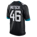 STECN J.Jaguars #46 Ross Matiscik Black Alternate Game Jersey