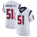 H.Texans #51 Will Anderson Jr. Player White Limited Vapor Untouchable Home Game STECN Stitched Jerseys