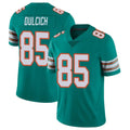 M.Dolphins #85 Greg Dulcich Player Aqua Limited Alternate Vapor Untouchable Home Game STECN Stitched Jerseys
