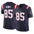 NE.Patriots #85 Hunter Henry Player Navy Limited Vapor F.U.S.E. Home Game STECN Stitched Jerseys