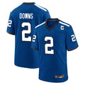 IN.Colts #2 Josh Downs Player Royal Alternate Indiana Nights Home Game STECN Stitched Jerseys