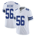 D.Cowboys #56 Cooper Beebe Player White Vapor Untouchable Limited Home Game STECN Stitched Jerseys