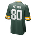 STECN GB.Packers #80 Bo Melton Green Home Game Player Jersey