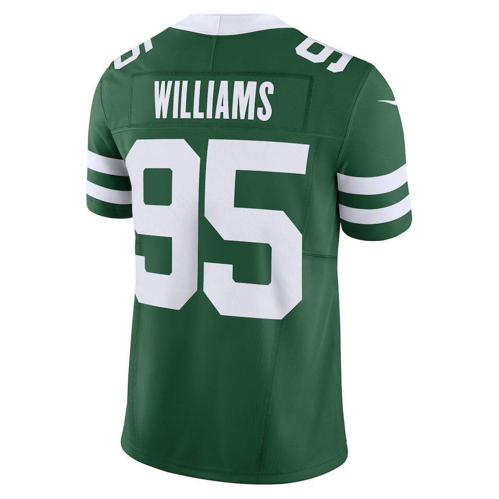 STECN NY.Jets #95 Quinnen Williams Legacy Green Vapor F.U.S.E. Limited Jersey