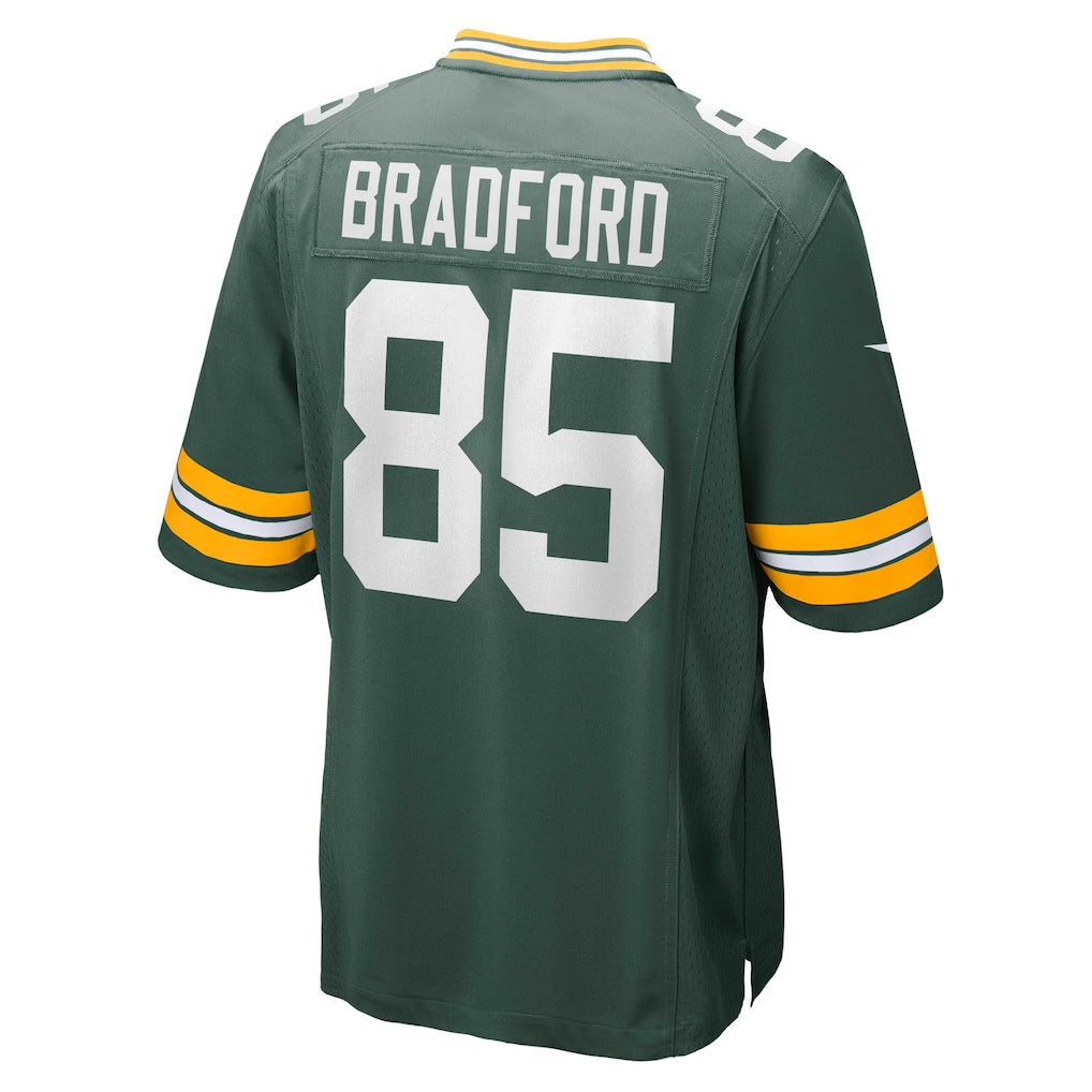 STECN GB.Packers #85 Corey Bradford Green Game Jersey