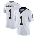 NO.Saints #1 Kool-Aid McKinstry Player White Limited Vapor Untouchable Home Game STECN Stitched Jerseys