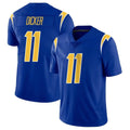 LA.Chargers #11 Cameron Dicker Player Royal Limited Vapor Home Game STECN Stitched Jerseys