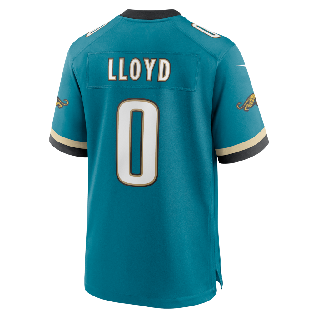 STECN J.Jaguars #0 Devin Lloyd Teal Alternate 2 Prowler Throwback Game Jersey