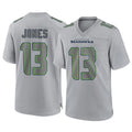 S.Seahawks #13 Ernest Jones IV Player Gray Atmosphere Fashion Home Game STECN Stitched Jerseys