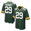 GB.Packers #29 Xavier McKinney Player Green Home Game STECN Stitched Jerseys