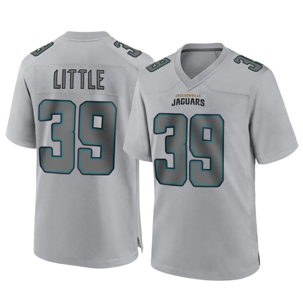 J.Jaguars #39 Cam Little Player Gray Atmosphere Fashion Home Game STECN Stitched Jerseys